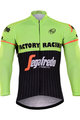 Langarm Fahrradtrikot für den Sommer - TREK 2017 SUMMER - Gelb/Schwarz