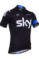 BONAVELO Kurzarm Fahrradtrikot - SKY 2013 - Schwarz/Blau