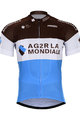 BONAVELO Kurzarm Fahrradtrikot - AG2R 2018 - Weiß/Hellblau/Braun