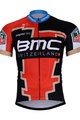 Kurzarm Fahrradtrikot - BMC 2018 - Rot/Schwarz