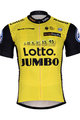 Kurzarm Fahrradtrikot - LOTTO 2018 - Gelb/Schwarz