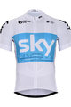 BONAVELO Kurzarm Fahrradtrikot - SKY 2018 - Hellblau/Weiß