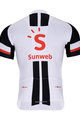 BONAVELO Kurzarm Fahrradtrikot - SUNWEB 2018 - Schwarz/Weiß