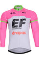 Langarm Fahrradtrikot für den Winter - CANNONDALE 2018 WNT - Weiß/Rosa