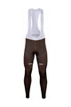Lange Fahrradhose mit Trägern - AG2R 2018 SUMMER - Braun