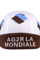 Fahrrad-Bandana - AG2R 2014 - Weiß/Hellblau/Braun
