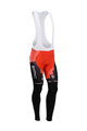 Lange Fahrradhose mit Trägern - BMC 2014 SUMMER - Rot/Schwarz