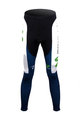 Lange Fahrradhose ohne Träger  - MOVISTAR 2012 SUMMER - Blau/Weiß/Schwarz