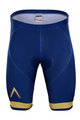 Fahrradshorts ohne Träger - AQUA BLUE 2018 - Gold/Blau