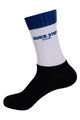 Klassische Fahrradsocken - QUICKSTEP 2018 - Blau/Weiß