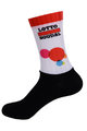 BONAVELO Klassische Fahrradsocken - LOTTO 2018 - Schwarz/Weiß/Rot