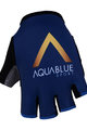 Fingerlose Fahrradhandschuhe - AQUA BLUE 2018 - Gold/Blau