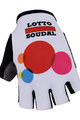 BONAVELO Fingerlose Fahrradhandschuhe - LOTTO 2018 - Rot/Weiß