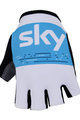Fingerlose Fahrradhandschuhe - SKY 2018 - Weiß/Hellblau