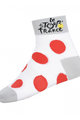 Klassische Fahrradsocken - TOUR DE FRANCE  - Weiß/Rot