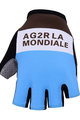 BONAVELO Fingerlose Fahrradhandschuhe - AG2R 2019 - Blau/Braun/Weiß