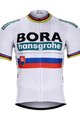 BONAVELO Kurzarm Fahrradtrikot - BORA UCI 2019 KIDS - Weiß