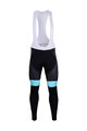BONAVELO Lange Fahrradhose mit Trägern - BORA 2019 SUMMER - Schwarz