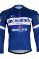 BONAVELO Langarm Fahrradtrikot für den Sommer - QUICKSTEP 2019 SMR - Blau