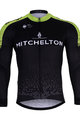 BONAVELO Langarm Fahrradtrikot für den Winter - SCOTT 2019 WINTER - Grün/Schwarz