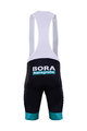 BONAVELO Kurze Fahrradhose mit Trägern - BORA 2019 - Schwarz