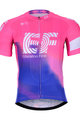 BONAVELO Kurzarm Fahrradtrikot - EDUCATION FIRST 2019 - Blau/Rosa