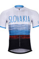 BONAVELO Kurzarm Fahrradtrikot - SLOVAKIA 2019 - Schwarz/Weiß