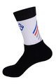 BONAVELO Klassische Fahrradsocken - GROUPAMA FDJ 2019 - Schwarz/Weiß