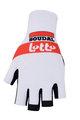 BONAVELO Fingerlose Fahrradhandschuhe - LOTTO SOUDAL - Rot/Schwarz