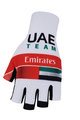 BONAVELO Fingerlose Fahrradhandschuhe - UAE 2020 - Weiß