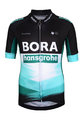 BONAVELO Kurzarm Fahrradtrikot - BORA 2020 KIDS - Weiß/Schwarz/Grün