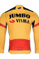 BONAVELO Langarm Fahrradtrikot für den Winter - JUMBO-VISMA 2020 WNT - Gelb