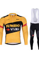 BONAVELO Langarm Radtrikot und Hose - JUMBO-VISMA 2020 SMR - Gelb/Schwarz