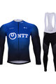 BONAVELO Radtrikot und Hose für den Winter - NTT 2020 WINTER - Blau/Schwarz