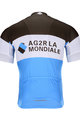 BONAVELO Kurzarm Fahrradtrikot - AG2R 2020 - Weiß/Blau/Braun