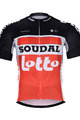 BONAVELO Kurzarm Fahrradtrikot - LOTTO SOUDAL 2020 - Schwarz/Rot