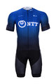 BONAVELO Kurzarm Radtrikot und Shorts - NTT 2020 - Schwarz/Blau