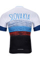 BONAVELO Kurzarm Fahrradtrikot - SLOVAKIA - Rot/Weiß/Schwarz/Blau