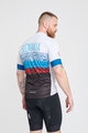 BONAVELO Kurzarm Fahrradtrikot - SLOVAKIA - Weiß/Rot/Blau/Schwarz