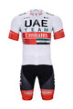 BONAVELO Kurzarm Radtrikot und Shorts - UAE 2020 - Weiß/Schwarz