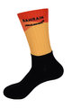 BONAVELO Klassische Fahrradsocken - BAHRAIN MCLAREN 2020 - Schwarz/Rot/Gelb