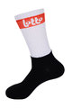 BONAVELO Klassische Fahrradsocken - LOTTO SOUDAL 2020 - Rot/Schwarz