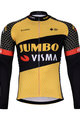 BONAVELO Langarm Fahrradtrikot für den Winter - JUMBO-VISMA 2021 WNT - Gelb