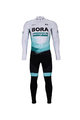 BONAVELO Radtrikot und Hose für den Winter - BORA 2021 WINTER - Grün/Schwarz/Weiß