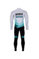 BONAVELO Radtrikot und Hose für den Winter - BORA 2021 WINTER - Grün/Schwarz/Weiß