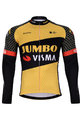 BONAVELO Radtrikot und Hose für den Winter - JUMBO-VISMA 2021 WNT - Gelb/Schwarz