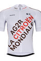 BONAVELO Kurzarm Radtrikot und Shorts - AG2R CITROËN 2022  - Blau/Weiß/Braun