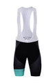 BONAVELO Kurzarm Radtrikot und Shorts - BIKE EXCHANGE 2021 - Schwarz/Blau