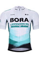 BONAVELO Kurzarm Fahrradtrikot - BORA 2021 - Weiß/Schwarz/Grün