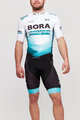 BONAVELO Kurzarm Fahrradtrikot - BORA 2021 - Weiß/Schwarz/Grün